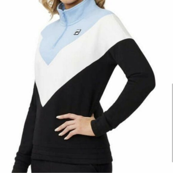 Women's Fila Pullover Sweater in Blue - Picture 6 of 10